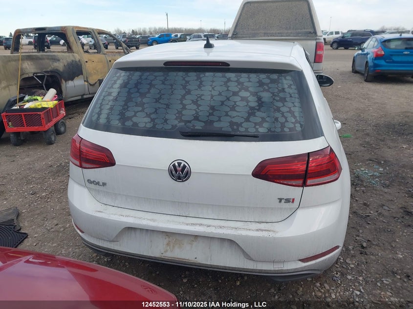 2018 Volkswagen Golf 1.8 Tsi Comfortline/1.8 Tsi Highline/1.8 Tsi Trendline VIN: 3VWB17AU3JM252496 Lot: 12452553X