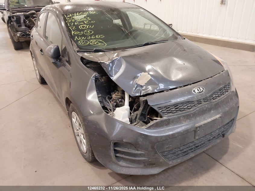 2017 Kia Rio Ex Special Edition/Ex+ W/Sunroof/Lx/Lx+/Sx/Sx W/Navigation VIN: KNADM5A3XH6033623 Lot: 12465232X