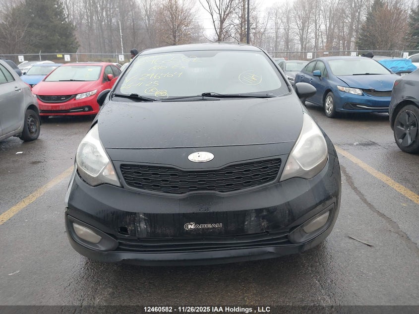 2013 Kia Rio Ex/Lx/Lx+/Sx VIN: KNADM4A35D6246404 Lot: 12460582X