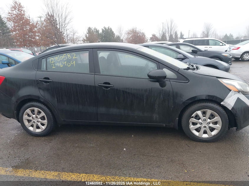 2013 Kia Rio Ex/Lx/Lx+/Sx VIN: KNADM4A35D6246404 Lot: 12460582X