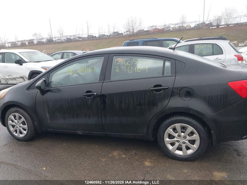 2013 Kia Rio Ex/Lx/Lx+/Sx VIN: KNADM4A35D6246404 Lot: 12460582X