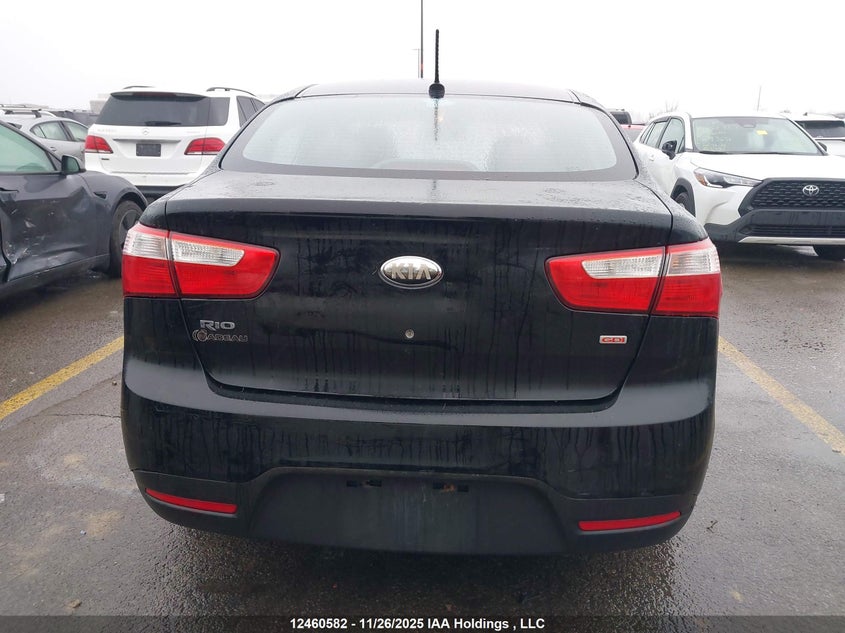 2013 Kia Rio Ex/Lx/Lx+/Sx VIN: KNADM4A35D6246404 Lot: 12460582X