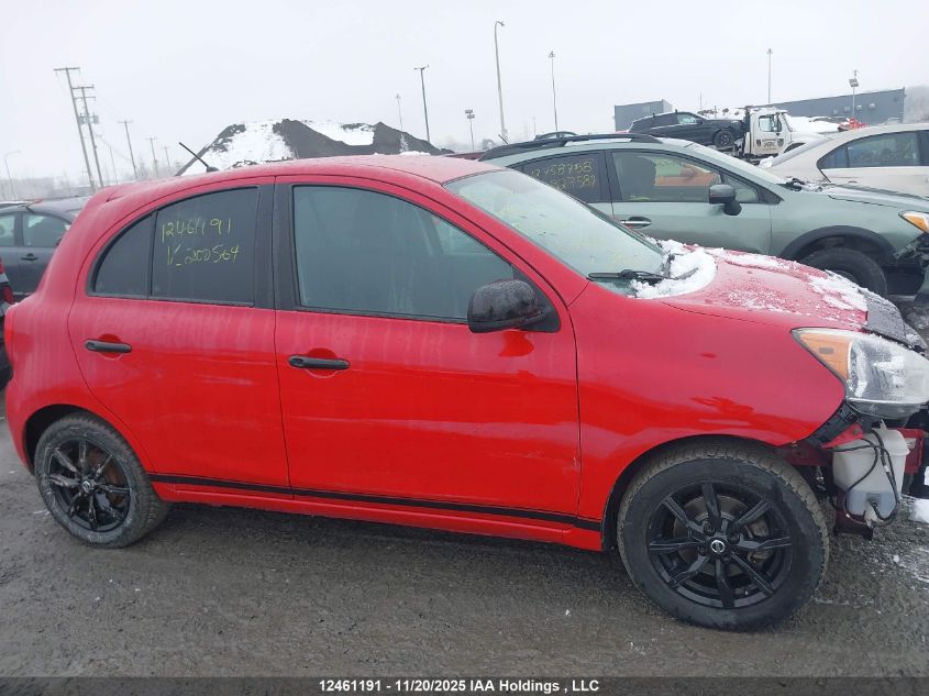 2015 Nissan Micra S/Sr/Sv VIN: 3N1CK3CP3FL200564 Lot: 12461191X