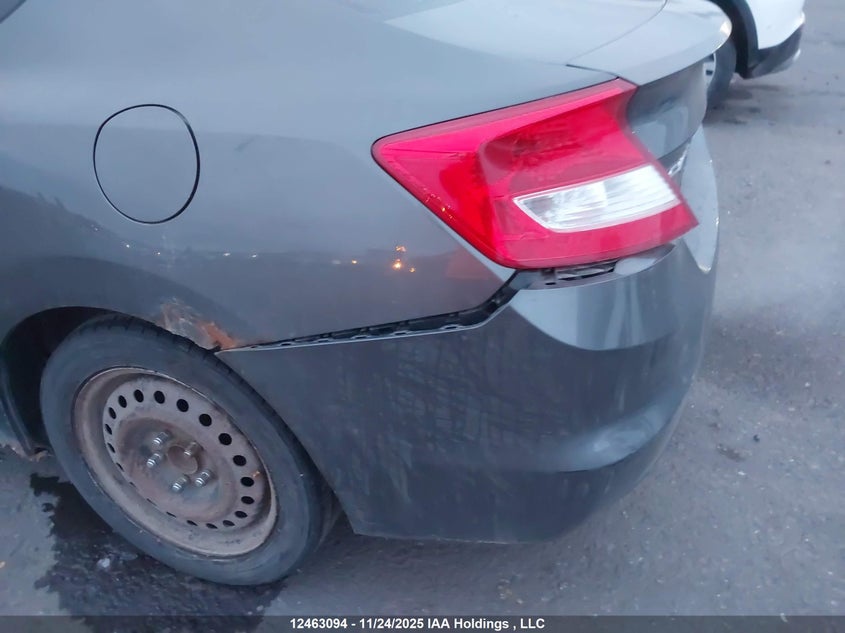 2012 Honda Civic Ex VIN: 2HGFG3A57CH010933 Lot: 12463094X