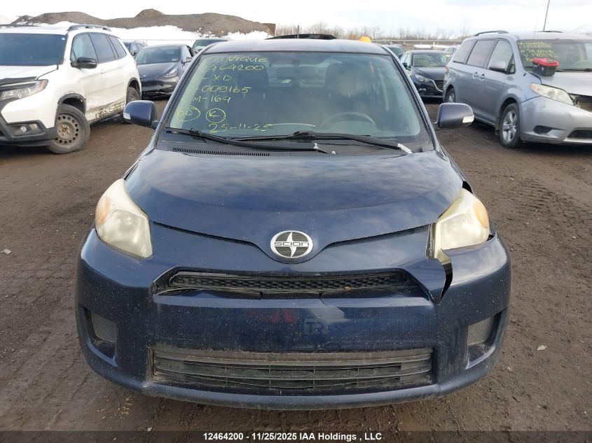 2011 Scion Xd VIN: JTKKU4B46B1009165 Lot: 12464200X
