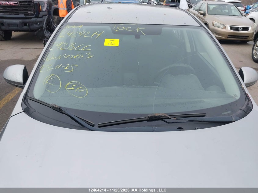 2010 Mazda Mazda3 Gs/Gx VIN: JM1BL1SF2A1292866 Lot: 12464214X