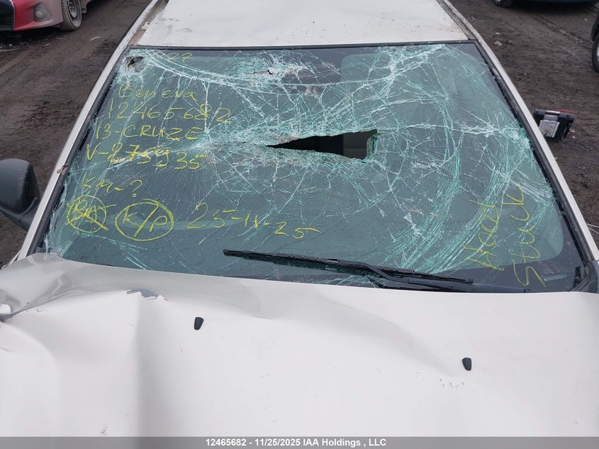 2013 Chevrolet Cruze Ls VIN: 1G1PA5SH0D7275935 Lot: 12465682X