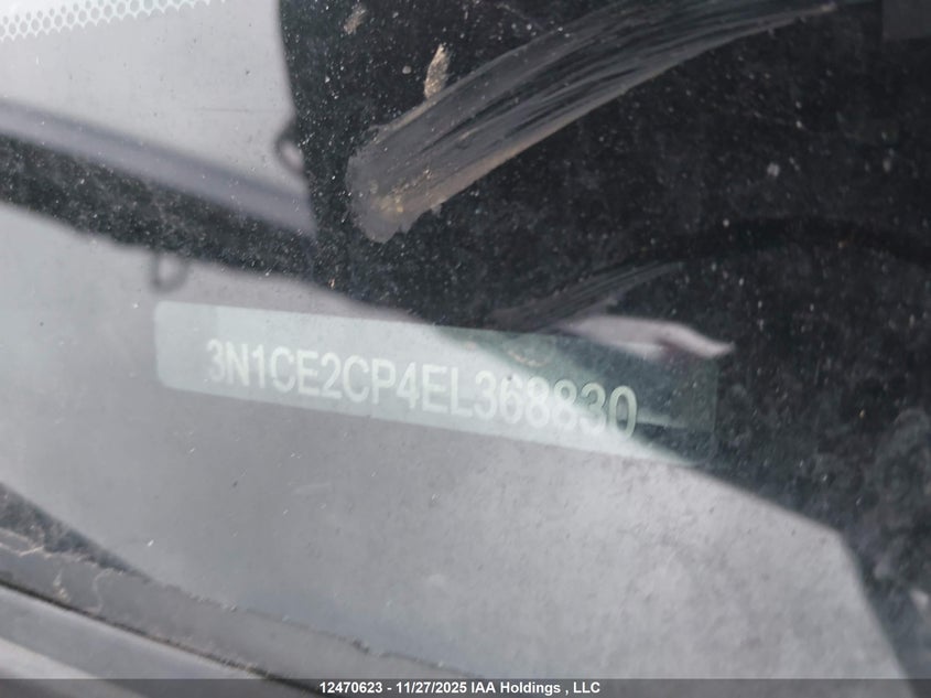 3N1CE2CP4EL368830 2014 NISSAN VERSA photo no. 19