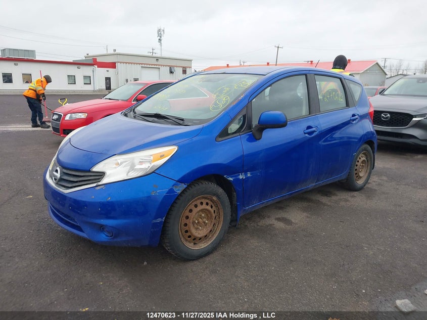 3N1CE2CP4EL368830 2014 NISSAN VERSA photo no. 2