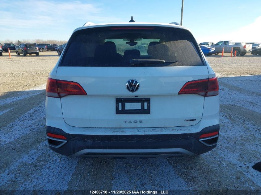 2023 Volkswagen Taos Comfortline VIN: 3VVVX7B2XPM363908 Lot: 12456718X