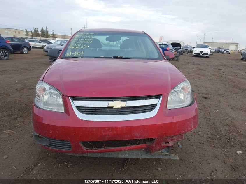 2010 Chevrolet Cobalt Lt VIN: 1G1AF5F56A7210851 Lot: 12457387X