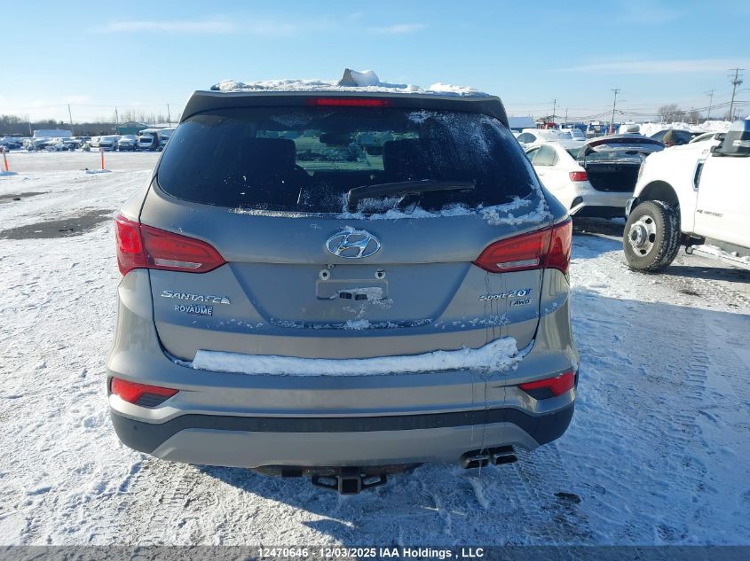 2018 Hyundai Santa Fe Sport 2.0T Se VIN: 5XYZUDLA6JG532792 Lot: 12470646