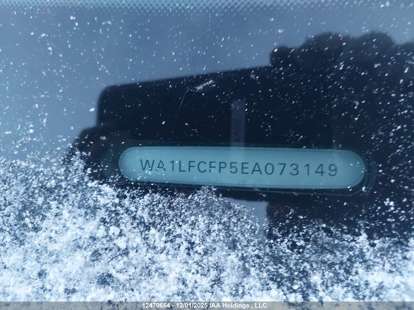 WA1LFCFP5EA073149 2014 AUDI Q5 photo no. 9
