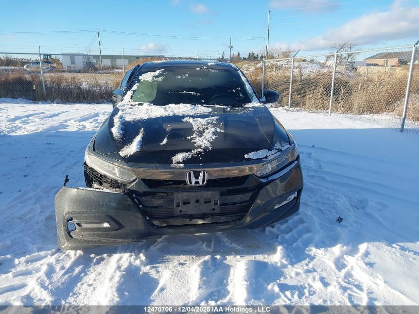 2019 Honda Accord Sport 1.5T VIN: 1HGCV1F39KA806763 Lot: 12470706