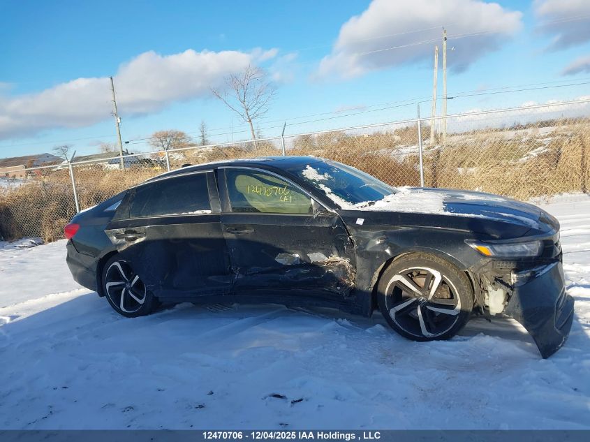 2019 Honda Accord Sport 1.5T VIN: 1HGCV1F39KA806763 Lot: 12470706