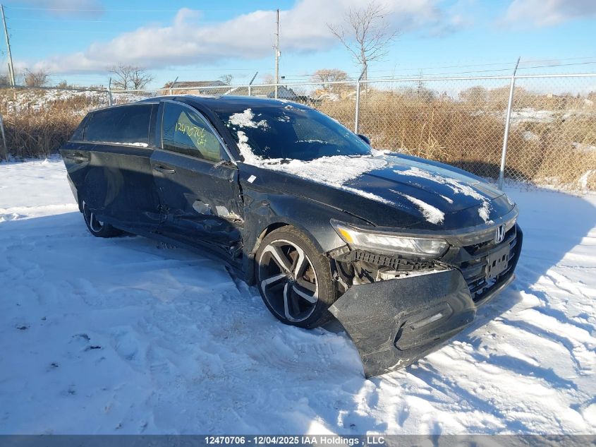 2019 Honda Accord Sport 1.5T VIN: 1HGCV1F39KA806763 Lot: 12470706
