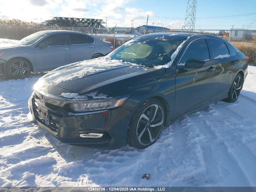 2019 Honda Accord Sport 1.5T VIN: 1HGCV1F39KA806763 Lot: 12470706