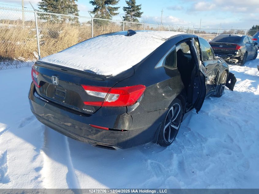 2019 Honda Accord Sport 1.5T VIN: 1HGCV1F39KA806763 Lot: 12470706