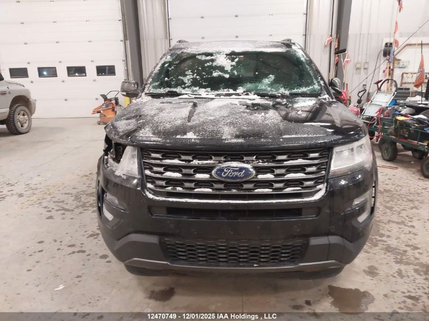 2017 Ford Explorer Xlt VIN: 1FM5K8D87HGE06077 Lot: 12470749
