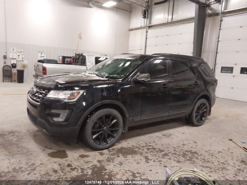 2017 Ford Explorer Xlt VIN: 1FM5K8D87HGE06077 Lot: 12470749
