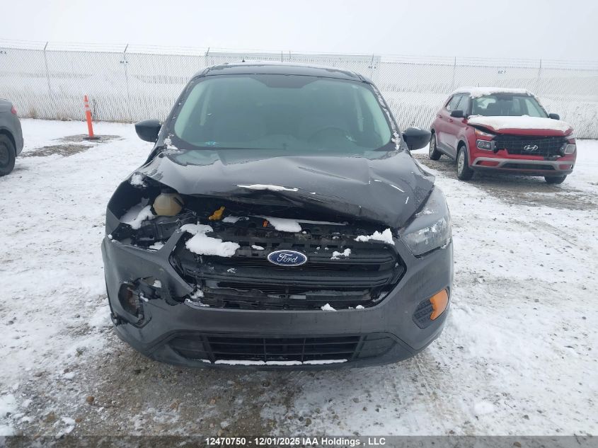 2018 Ford Escape S VIN: 1FMCU0F74JUB77775 Lot: 12470750