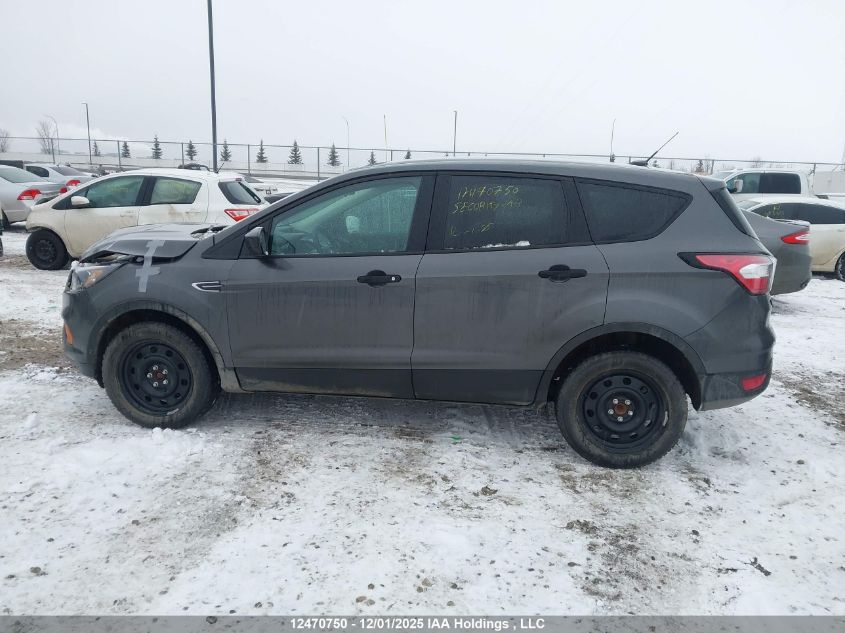 2018 Ford Escape S VIN: 1FMCU0F74JUB77775 Lot: 12470750
