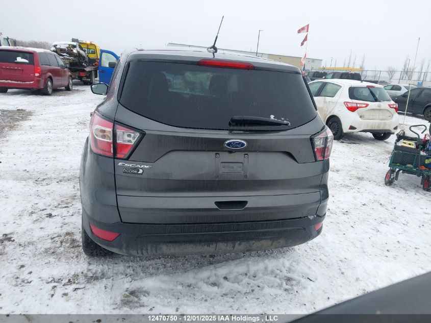 2018 Ford Escape S VIN: 1FMCU0F74JUB77775 Lot: 12470750