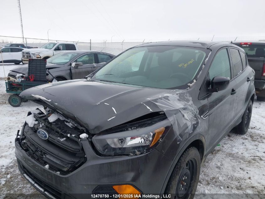 2018 Ford Escape S VIN: 1FMCU0F74JUB77775 Lot: 12470750