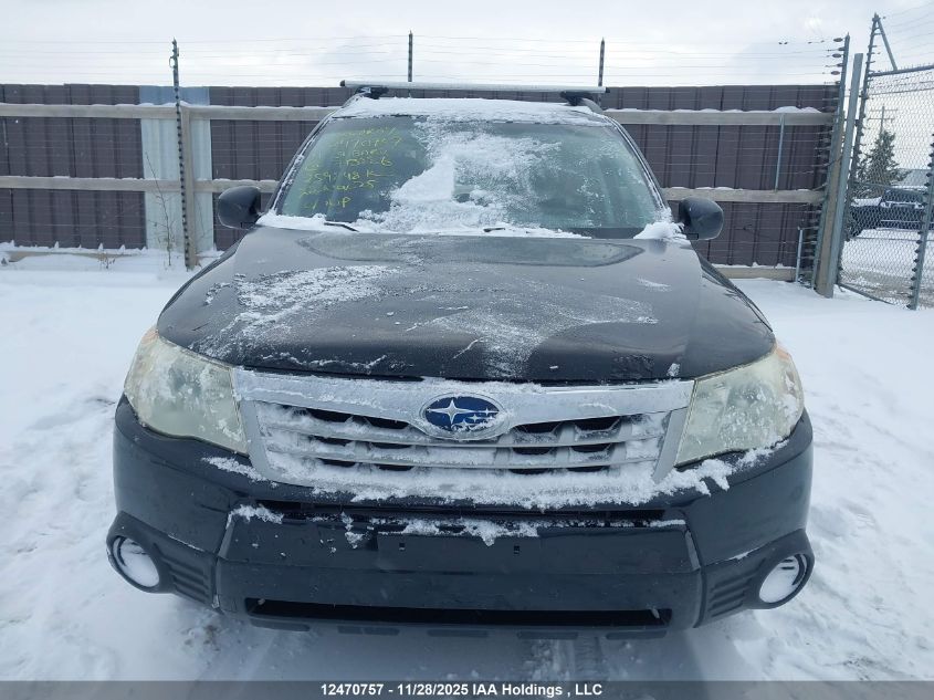 2011 Subaru Forester 2.5 X Convenience Package VIN: JF2SHEBCXBH713886 Lot: 12470757