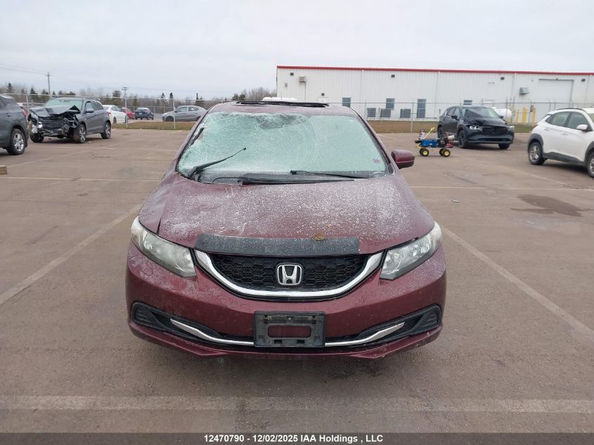 2015 Honda Civic Ex 4Dr VIN: 2HGFB2F5XFH061378 Lot: 12470790