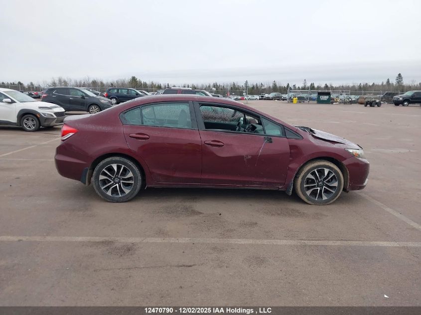 2015 Honda Civic Ex 4Dr VIN: 2HGFB2F5XFH061378 Lot: 12470790