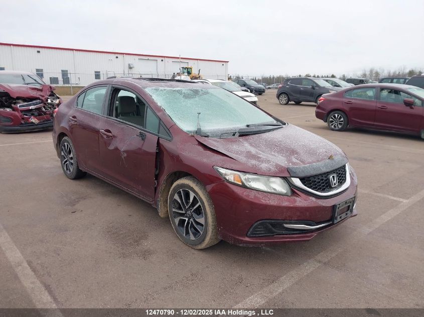 2015 Honda Civic Ex 4Dr VIN: 2HGFB2F5XFH061378 Lot: 12470790