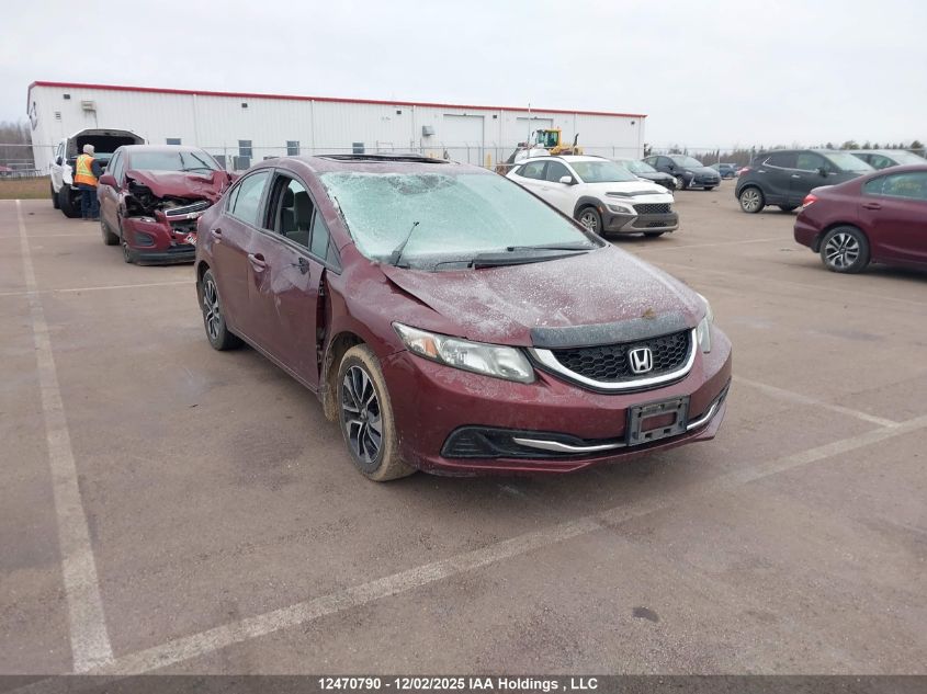 2015 Honda Civic Ex 4Dr VIN: 2HGFB2F5XFH061378 Lot: 12470790