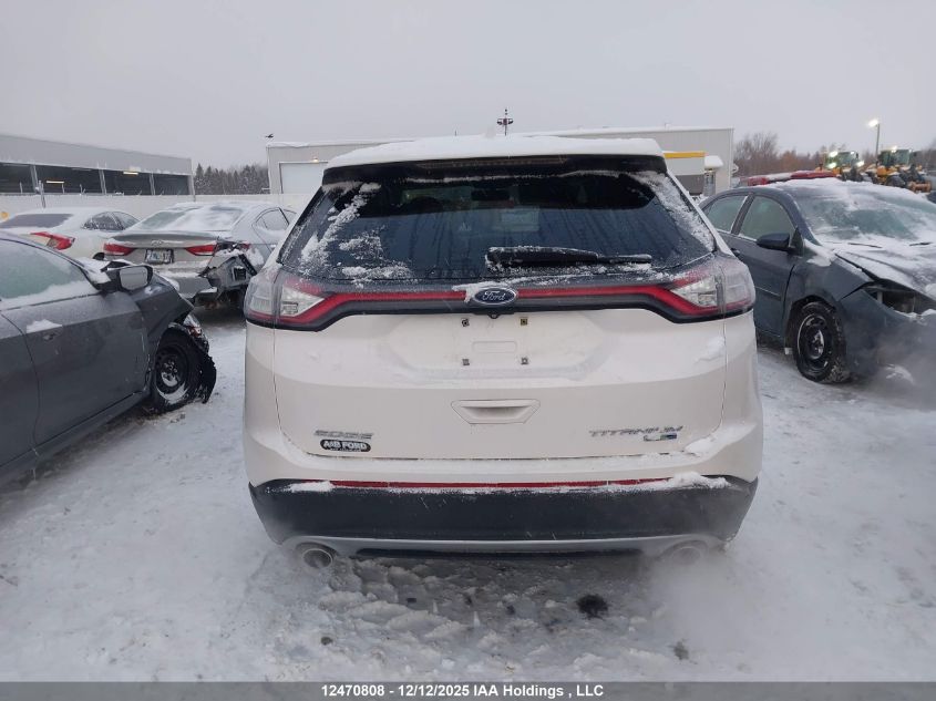 2018 Ford Edge Titanium VIN: 2FMPK4K97JBC33655 Lot: 12470808