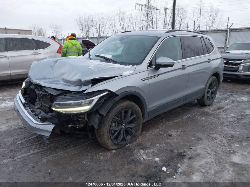 2024 Volkswagen Tiguan Se/Wolfsburg VIN: 3VV2B7AX4RM105871 Lot: 12470836