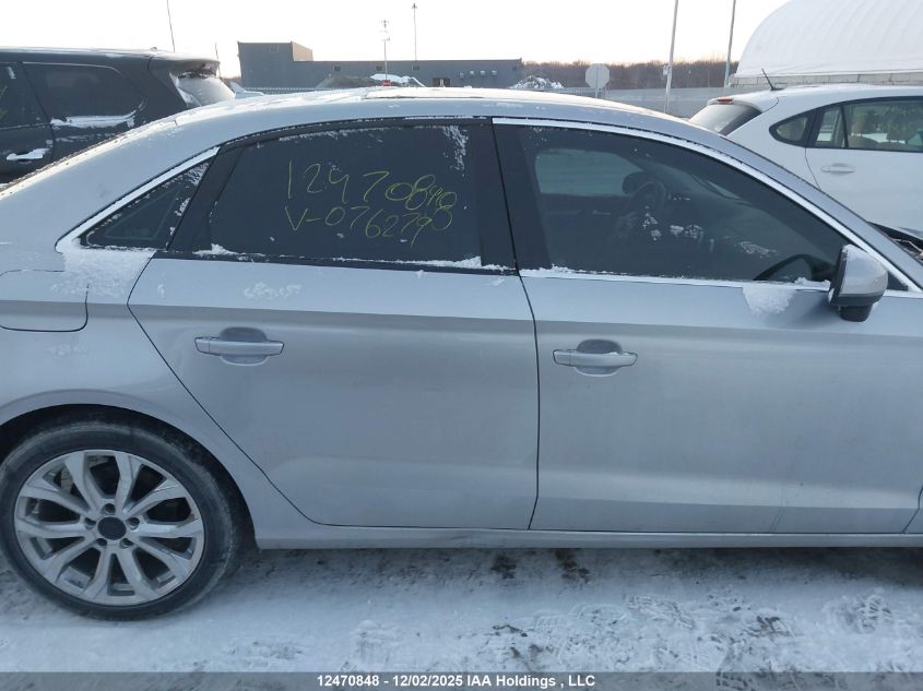 2016 Audi A3 VIN: WAUA7GFFXG1076279 Lot: 12470848