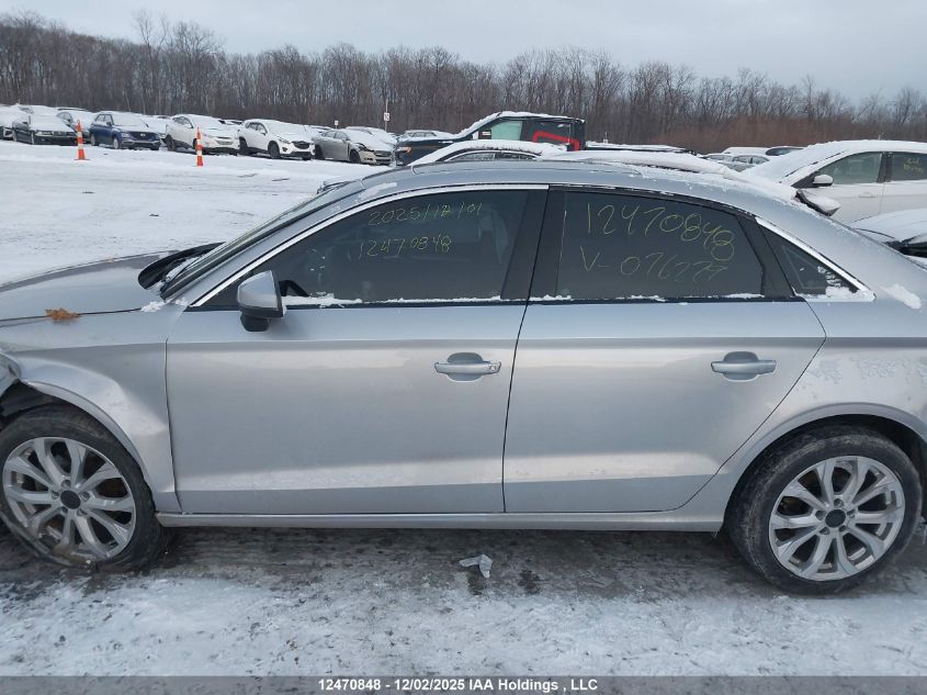 2016 Audi A3 VIN: WAUA7GFFXG1076279 Lot: 12470848