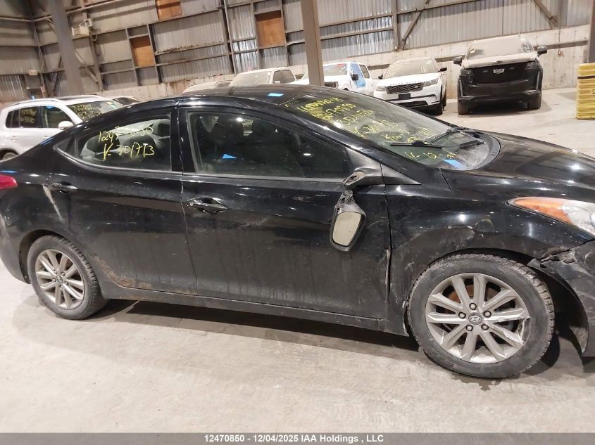 2013 Hyundai Elantra VIN: 5NPDH4AE0DH301713 Lot: 12470850