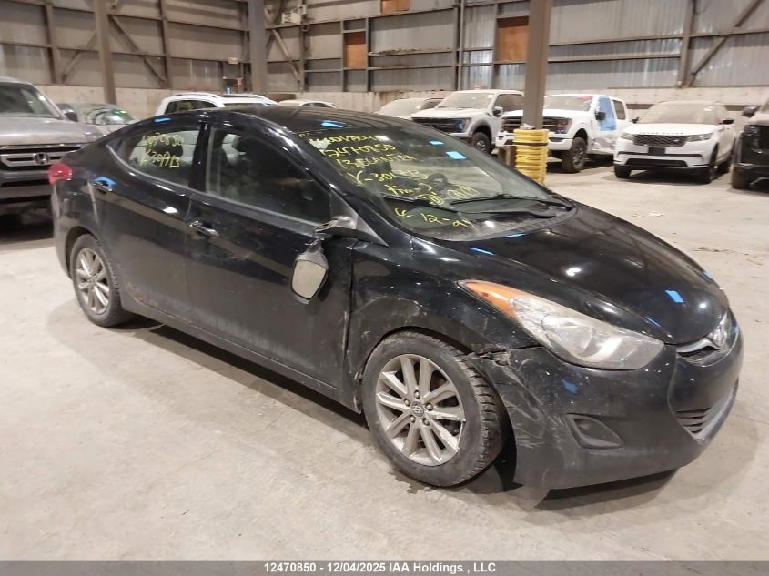 2013 Hyundai Elantra VIN: 5NPDH4AE0DH301713 Lot: 12470850