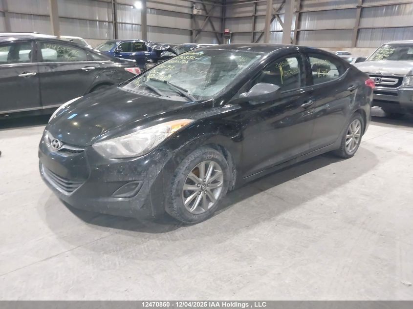 2013 Hyundai Elantra VIN: 5NPDH4AE0DH301713 Lot: 12470850