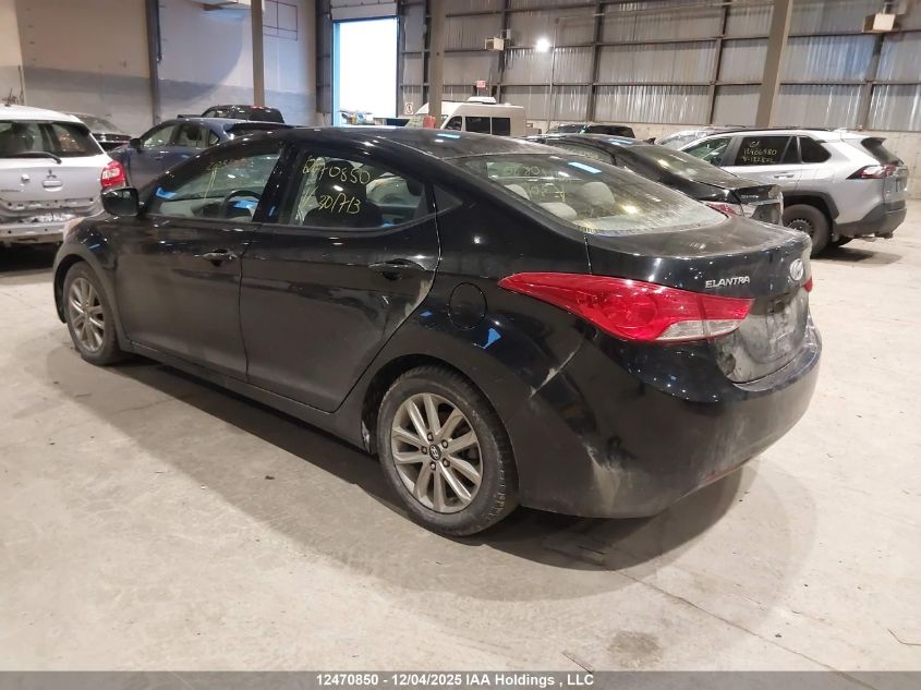 2013 Hyundai Elantra VIN: 5NPDH4AE0DH301713 Lot: 12470850