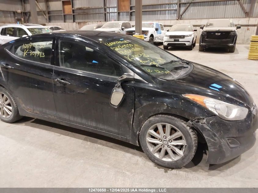 2013 Hyundai Elantra VIN: 5NPDH4AE0DH301713 Lot: 12470850