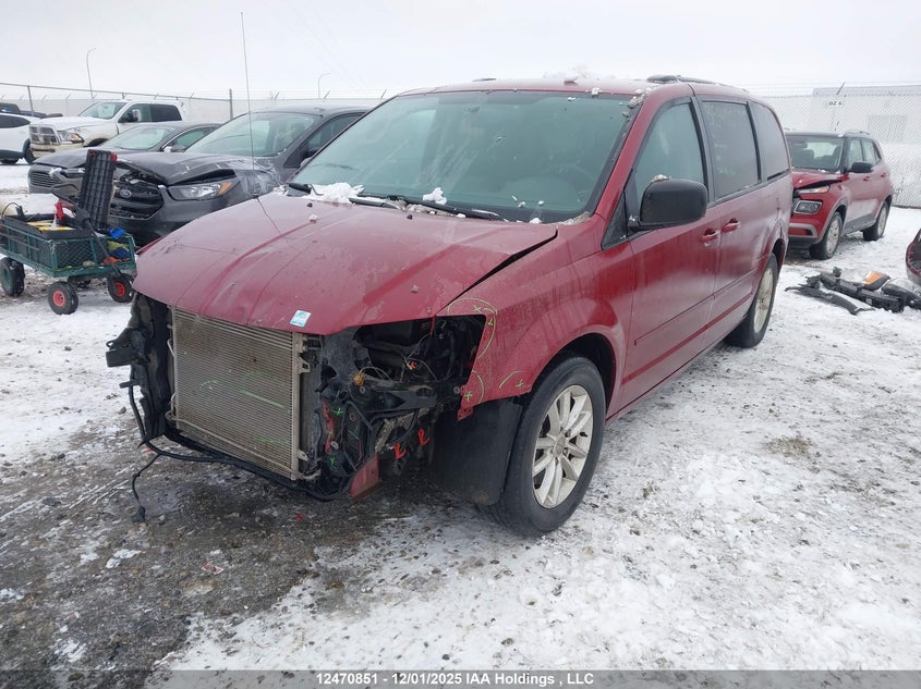 2C4RDGBG8ER220059 2014 DODGE CARAVAN photo no. 2