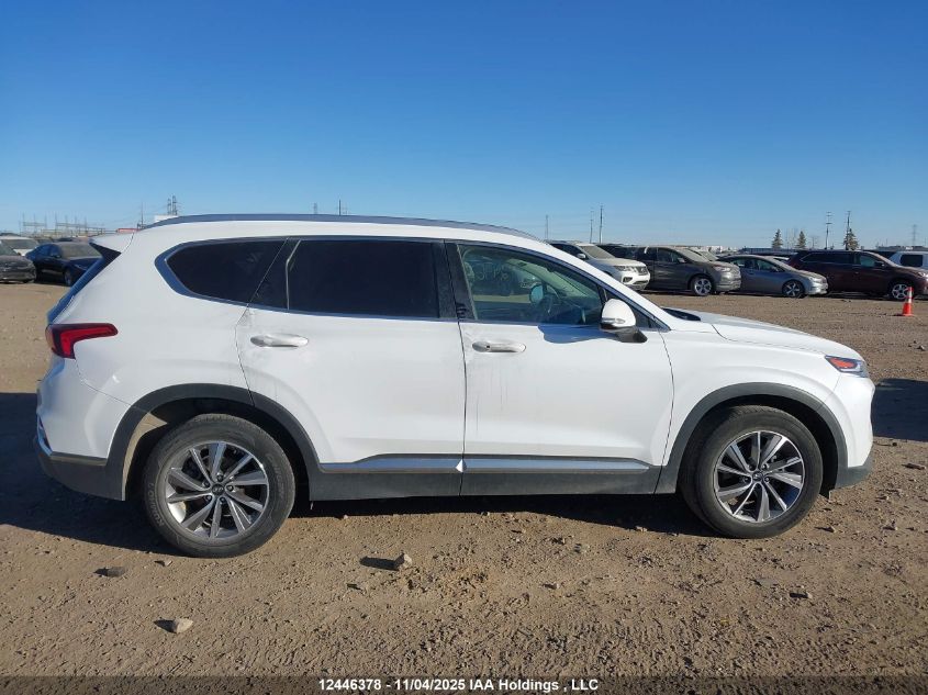 2020 Hyundai Santa Fe Preferred Awd With Sun And Leather Package VIN: 5NMS3CAD0LH245226 Lot: 12446378X