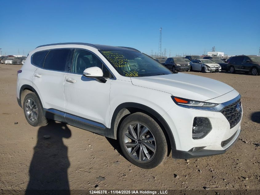2020 Hyundai Santa Fe Preferred Awd With Sun And Leather Package VIN: 5NMS3CAD0LH245226 Lot: 12446378X