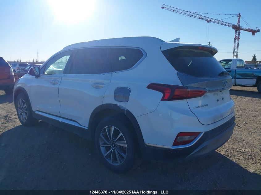 2020 Hyundai Santa Fe Preferred Awd With Sun And Leather Package VIN: 5NMS3CAD0LH245226 Lot: 12446378X