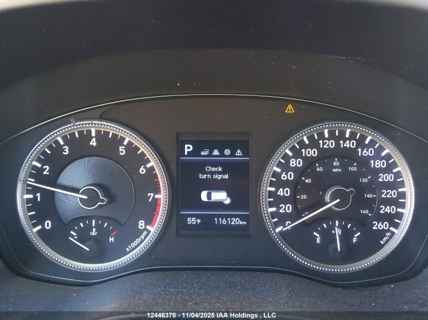 2020 Hyundai Santa Fe Preferred Awd With Sun And Leather Package VIN: 5NMS3CAD0LH245226 Lot: 12446378X