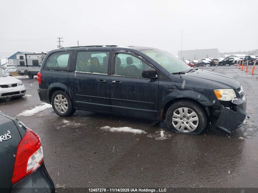 2013 Dodge Grand Caravan Se/Sxt VIN: 2C4RDGBG9DR592654 Lot: 12457278X