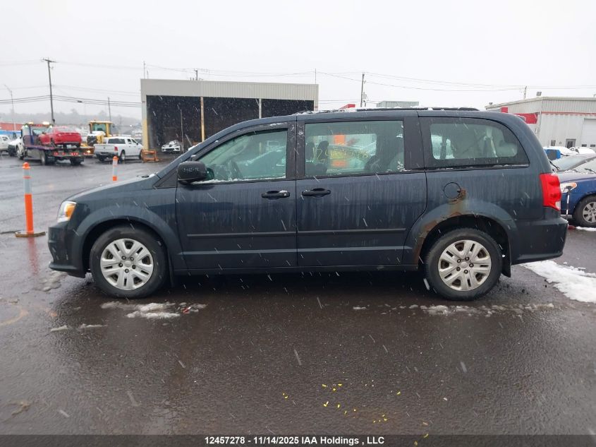 2013 Dodge Grand Caravan Se/Sxt VIN: 2C4RDGBG9DR592654 Lot: 12457278X