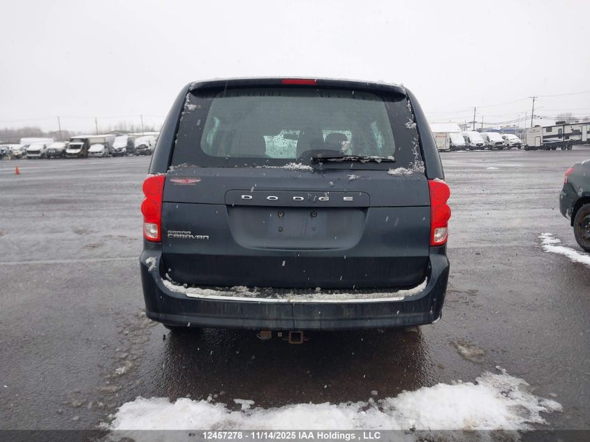 2013 Dodge Grand Caravan Se/Sxt VIN: 2C4RDGBG9DR592654 Lot: 12457278X